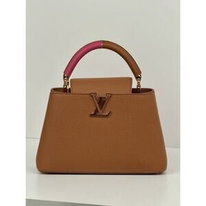 Louis Vuitton Capucines BB Brown Women's Top Handle Bag